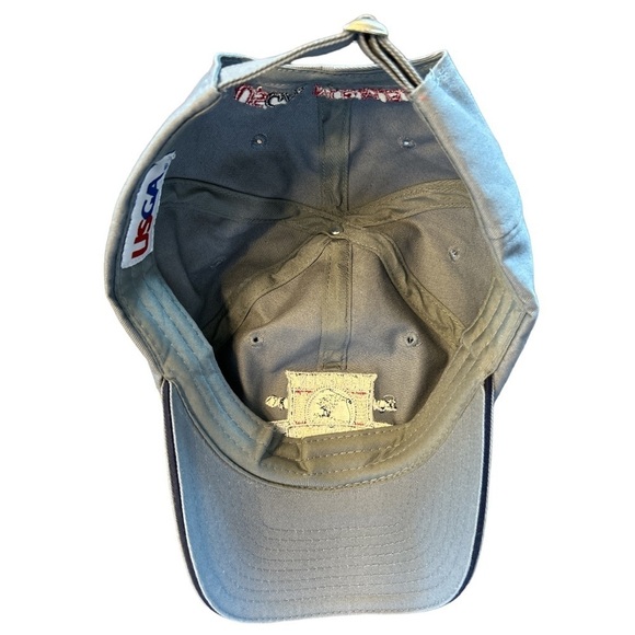 US Open Golf Hat Cap 2010 Pebble Beach 110th USGA Member Adjustable Gray - Picture 6 of 8